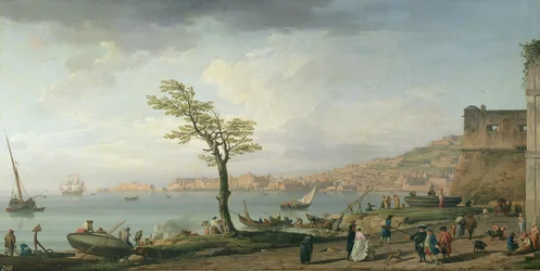 View of the Bay of Naples